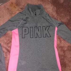 Victoria secret PINK workout jacket-quarter zip💕